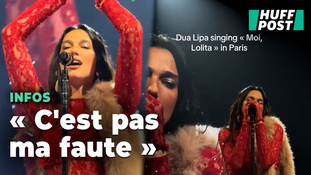 Dua Lipa surprend ses fans parisiens avec une reprise de « Moi... Lolita »