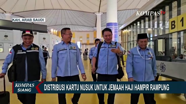Jelang Puncak Haji, Pembagian Kartu Nusuk untuk Jemaah Haji Tembus 90 Persen