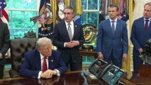 USA - President Trump Signs Executive Orders in the Oval Office (23.05.25)