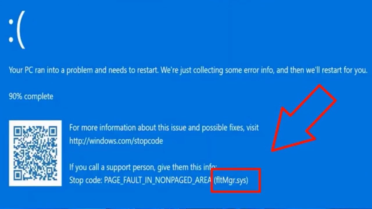 🔧 How to Fix fltmgr.sys Blue Screen Error on Windows 11/10 (Step-by-Step Guide)