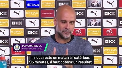 Guardiola confiant malgré la pression : "Nous allons survivre, quoi qu’il arrive"