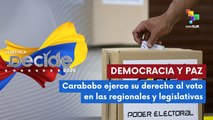 Pueblo carabobeño listo para sufragar en las regionales y legislativas
