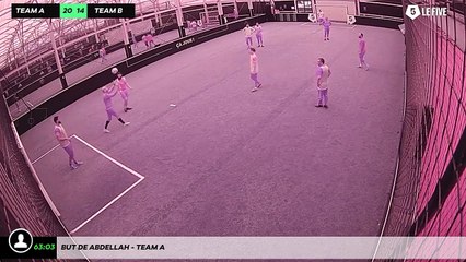 But de Abdellah - Team A