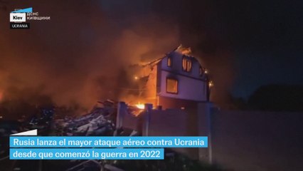 Residente de Kiev tras el ataque: "Una calle entera quedó reducida a cero"
