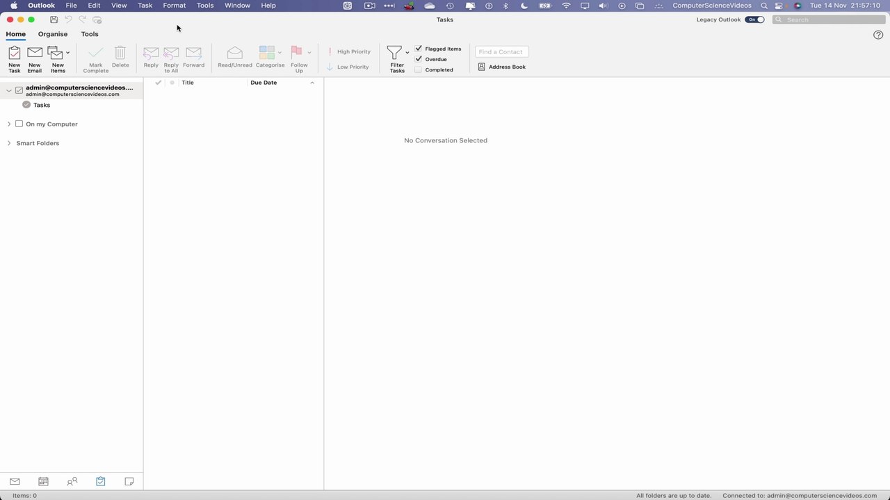 3 DIFFERENT WAYS TO LOCATE TASKS ON THE OUTLOOK APPLICATION USING A MAC | NEW