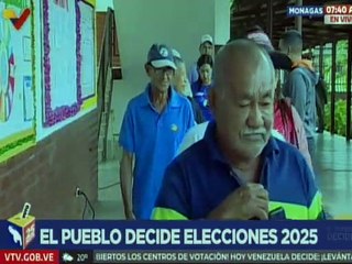 Pueblo monaguense sale a ejercer su derecho al sufragio desde tempranas horas del día
