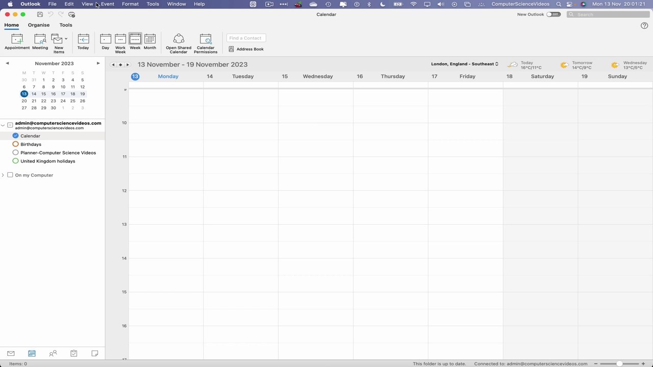 3 DIFFERENT WAYS TO LOCATE CALENDAR ON THE OUTLOOK APPLICATION USING A MAC | NEW