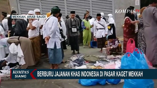 Berburu Gorengan hingga Jajanan Khas Indonesia di Pasar Kaget Makkah