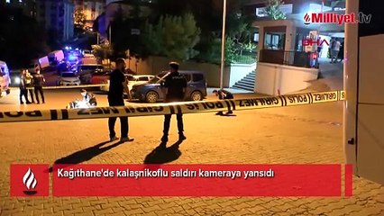 Kağıthane'de kalaşnikoflu saldırı! GPS ile takip edip kurşun yağdırdılar