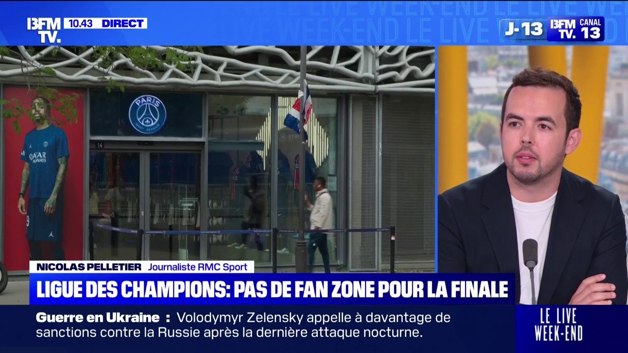 Finale de la Ligue des Champions: vers l'absence de fan zone populaire à Paris pour le match entre le PSG et l'Inter Milan?