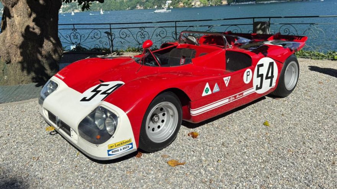 Dalla 33 Stradale alla 33 TT 12, le Alfa Romeo più belle sul lago di Como