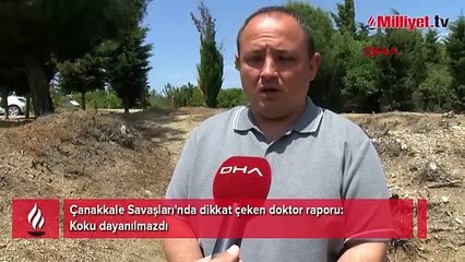 Çanakkale Savaşları'nda dikkat çeken doktor raporu: Koku dayanılmazdı