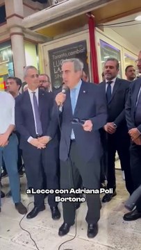 Gasparri - Dopo Lecce e Brindisi, ora tocca a Taranto mandare a casa la sinistra... (23.05.25)