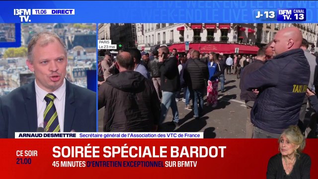 Colère des taxis: On sait qu'il y a de la maraude qui n'est pas électronique et qui n'est pas légale , assure Arnaud Desmettre (Association des VTC de France)