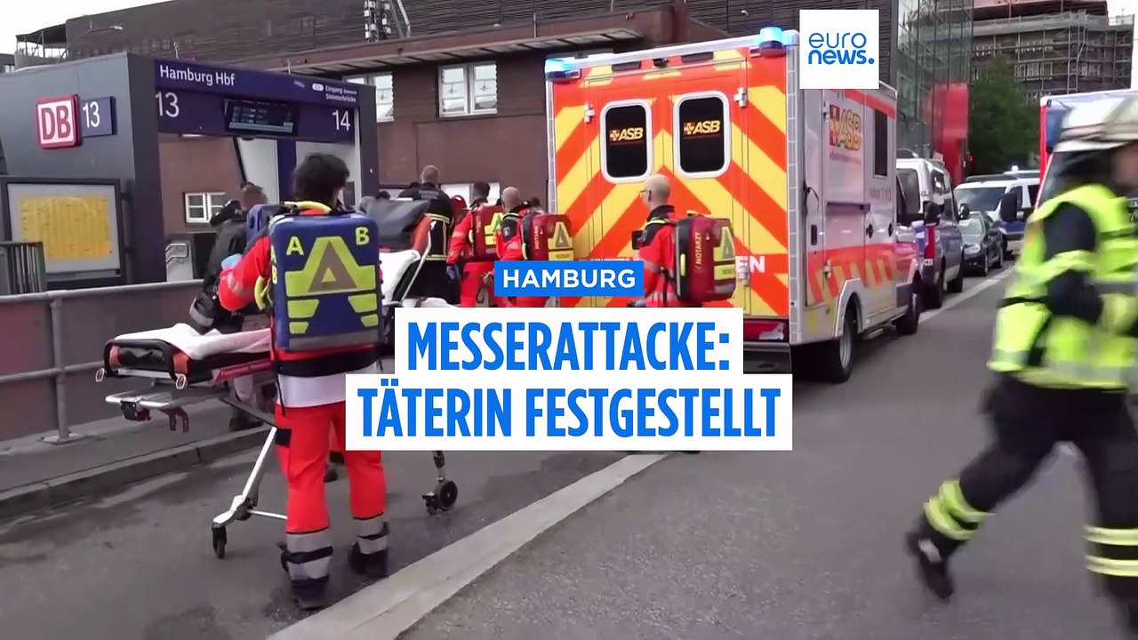 Messerangriff in Hamburg: Polizeibekannte Frau verletzt 18 Menschen
