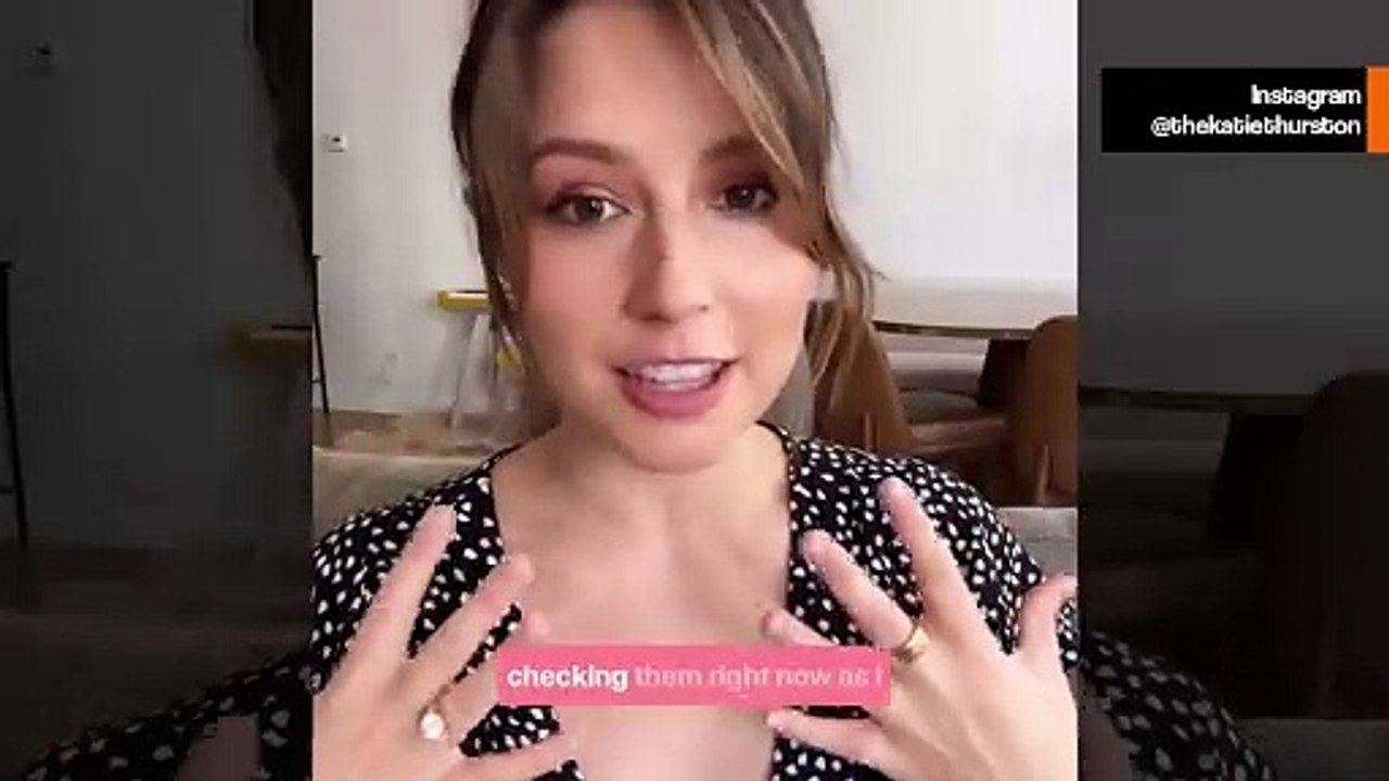 Katie Thurston berichtet über ihre Erfahrung bei der Entdeckung eines Knotens, der zur Krebsdiagnose führte