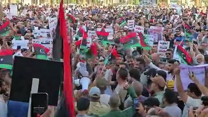تظاهرات جديدة في طرابلس للمطالبة برحيل الحكومة الليبية