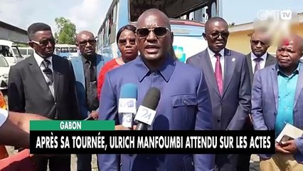 [#Reportage] Gabon : après sa tournée, Ulrich Manfoumbi attendu sur les actes