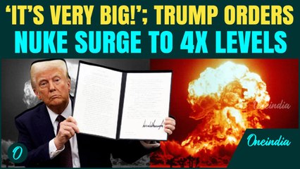 Trump’s BIG Nuclear Order: Trump Demands 4X Nuke Production, Big Warning to China | FULL VIDEO