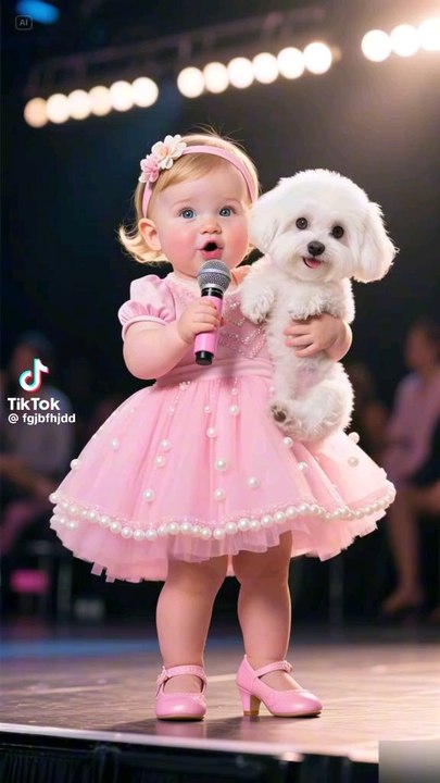 baby is singing