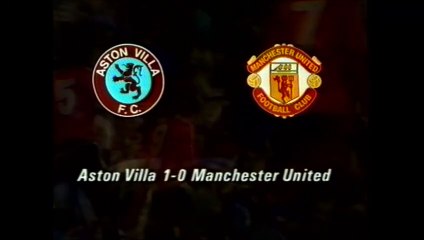 Aston Villa v Manchester Utd 07-11-1992