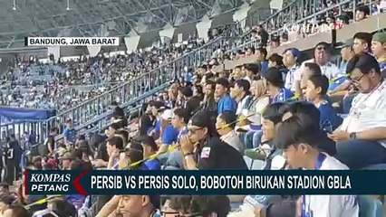 Momen Bobotoh Padati Stadion GBLA Jelang Laga Persib vs Persis Solo
