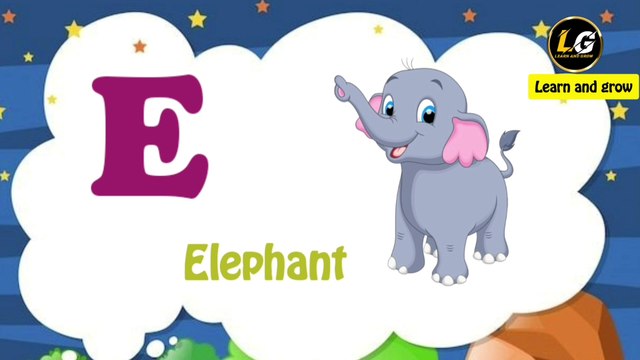 20 words that start with letter E/Initial sounds/letter E words for kids