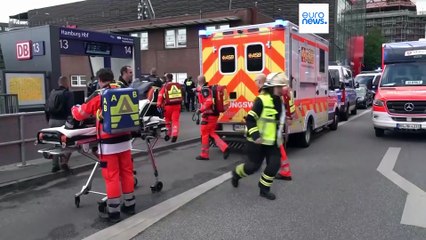 ۱۸ مجروح در حمله با چاقو در هامبورگ؛ زن آلمانی خود را تسلیم پلیس کرد