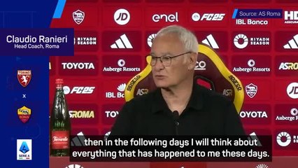 Ranieri humbled by fan support as Roma tenure nears end