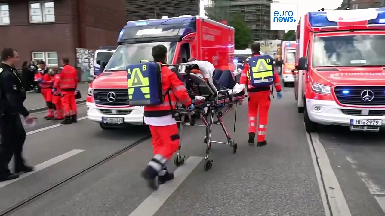 Pelo menos 18 feridos em ataque com faca na estação central de Hamburgo