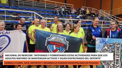 Nacional de Newcom Apoyamos y fomentamos estas actividades para que los adultos mayores se mantengan activos, participen y sigan disfrutando del deporte