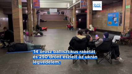 Sebesültjei is vannak a Kijevet ért újabb orosz támadásnak