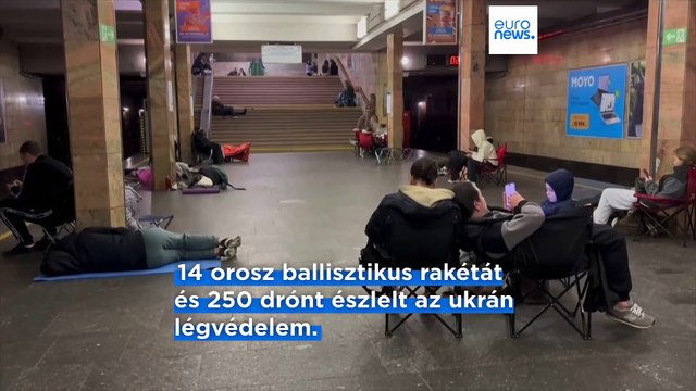 Sebesültjei is vannak a Kijevet ért újabb orosz támadásnak