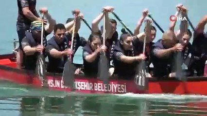 Samsun'da 'Uluslararası Su Sporları Festivali' düzenlendi