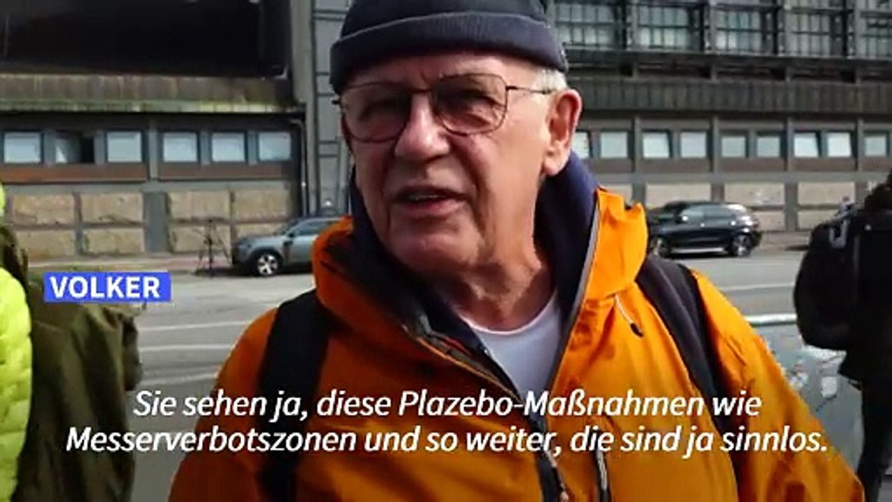 Messerangriff von Hamburg: Reisende in Sorge