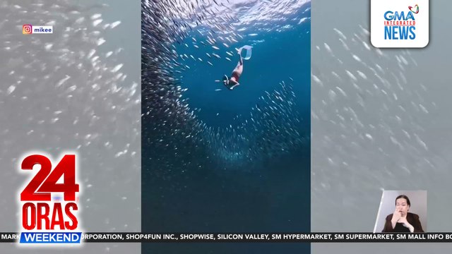 Mikee Quintos, first time masubukan ang freediving; naka-swimming ang school of fish | 24 Oras Weekend