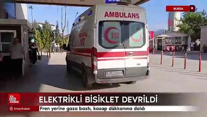 Bursa'da kazada yaralandı, oyuncağını elinden hiç bırakmadı
