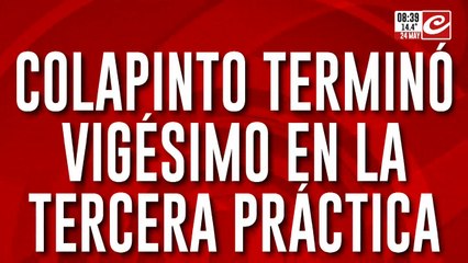 Gran Premio de Mónaco: Colapinto terminó vigésimo en la tercera práctica