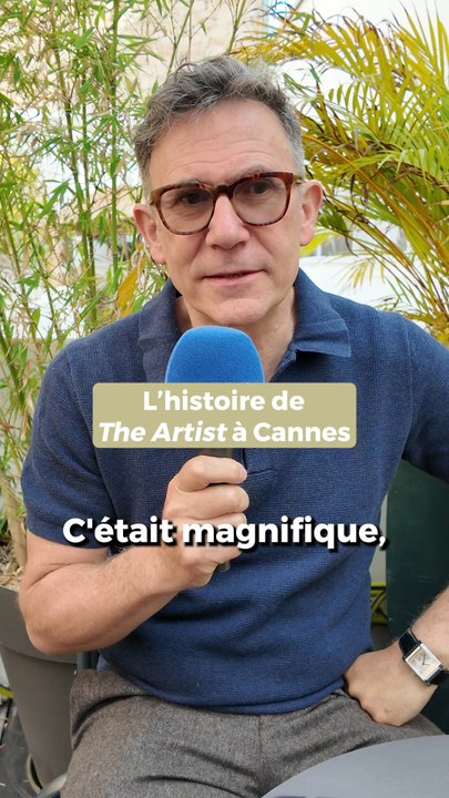 L'histoire de The Artist de Michel Hazanavicius à Cannes