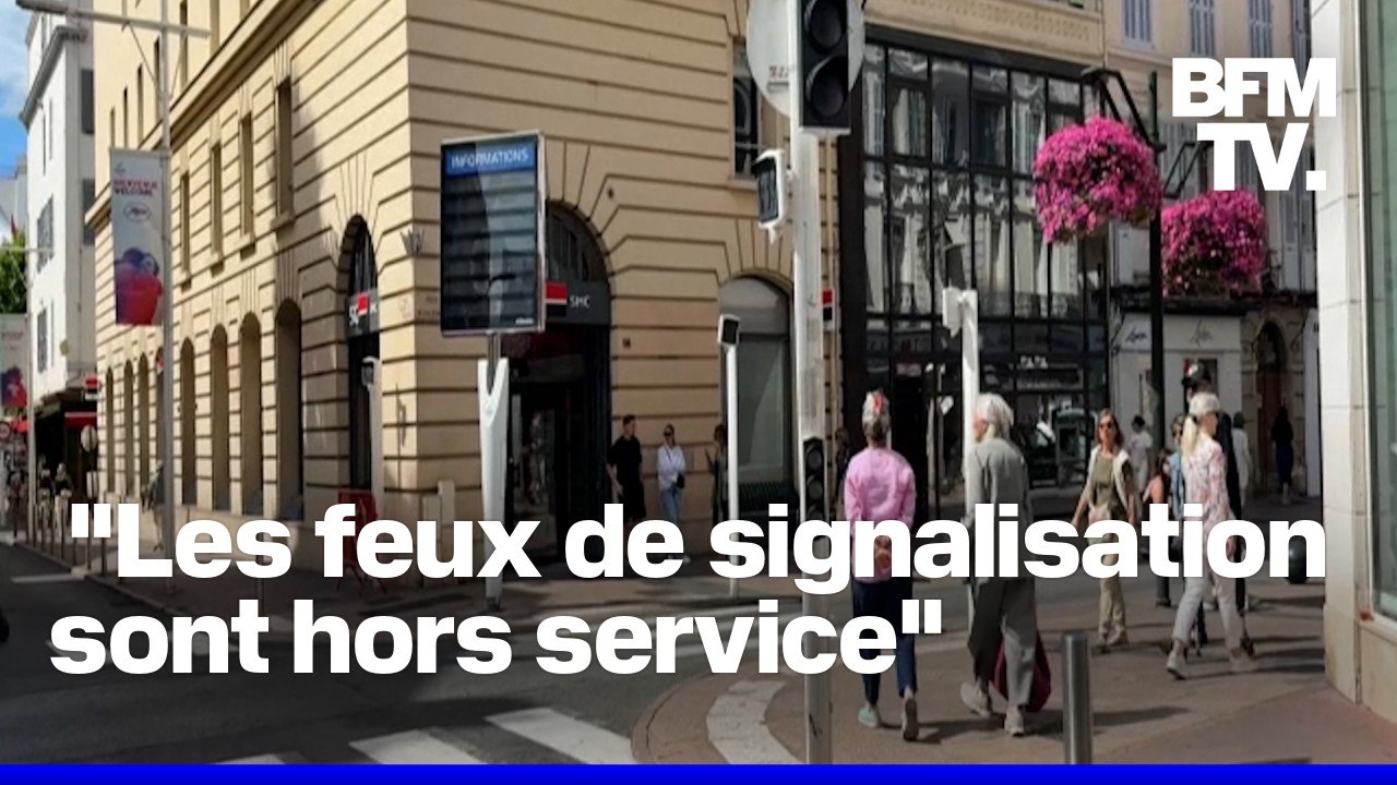 Le festival de Cannes perturbé à cause d'une panne d'électricité qui touche les Alpes-Maritimes