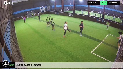 But de Bader A - Team B