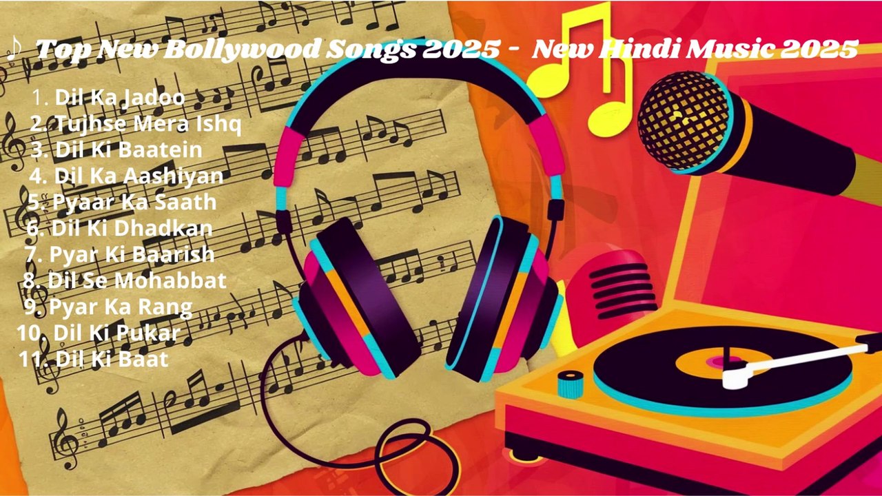 Top New Bollywood Songs 2025