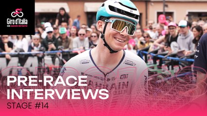 Giro d'Italia 2025 | Stage 14: Pre-race interviews
