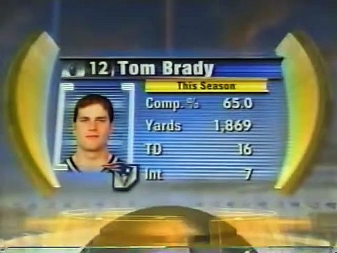 NFL 2001 Week 12 - New England Patriots at New York Jets