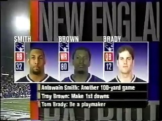 NFL 2001 Week 10 - St. Louis Rams at New England Patriots
