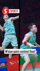 Aaron-Soh and Tee-Man set up Malaysia Masters title showdown