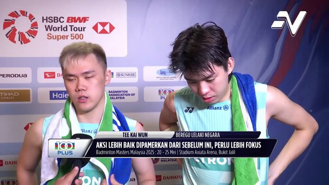 Man Wei Chong & Tee Kai Wun lakar kejutan ke final Malaysia Masters 2025 selepas atasi beregu Jepun