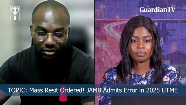 Mass resit ordered: JAMB admits error in 2025 UTME