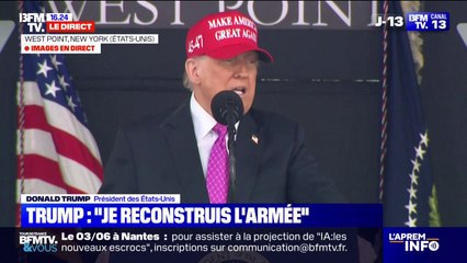 Discours de Donald Trump aux armées: "Notre missile hypersonique nous a été volé par les Russes" accuse le président américain