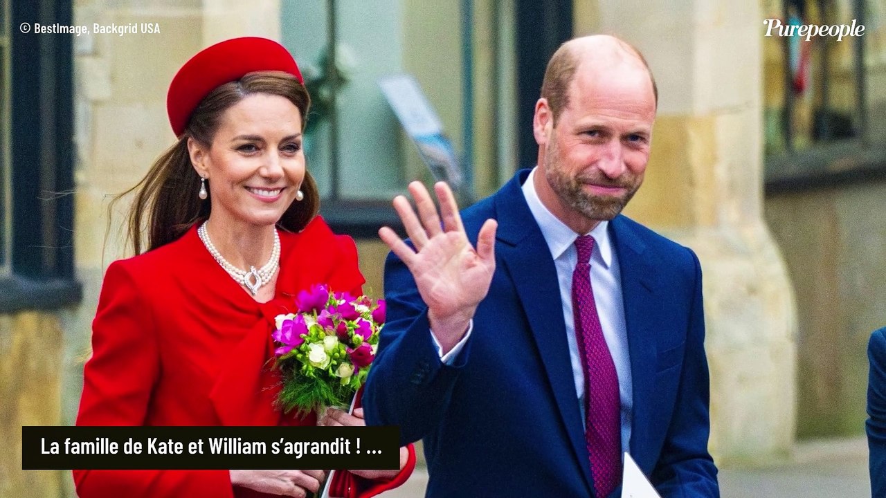 Une naissance inattendue chez Kate Middleton et le prince William : les enfants sont aux anges
